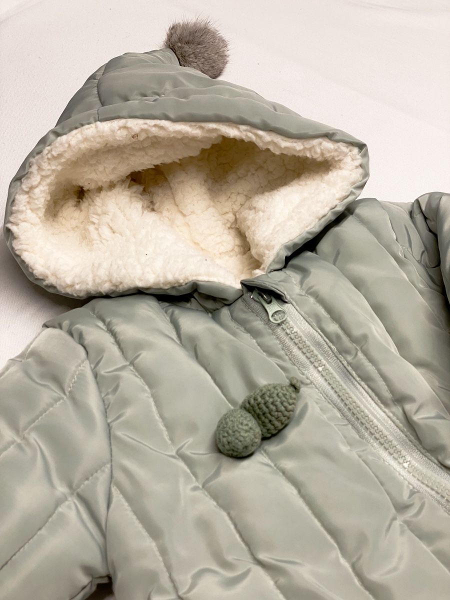 Strampler: Baby Winter Snowsuit, 6-9 months, Mint – Neu (gemäss Beschreibung) aus Sutz von Elena.Kottitas 1
