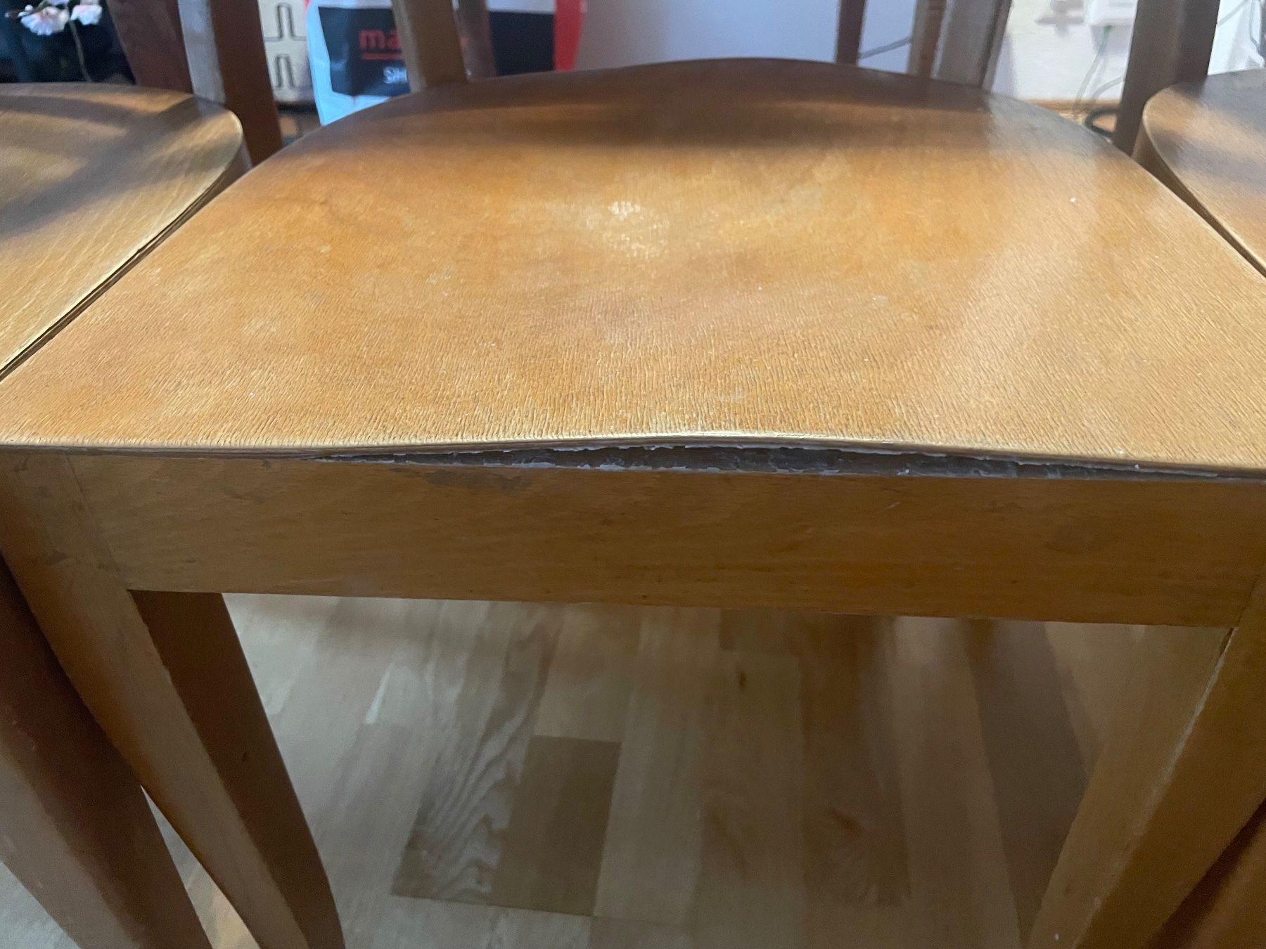 Set di tavolo e panche: Table en bois + 4 chaises en bois – Usato da Fribourg venduto da sol_ldg8 5