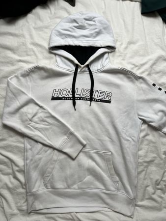 Hollister hoodie blanc