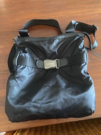 SAMSONITE Umhängetasche schwarz