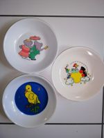 Alte Kinderteller 3 Stück