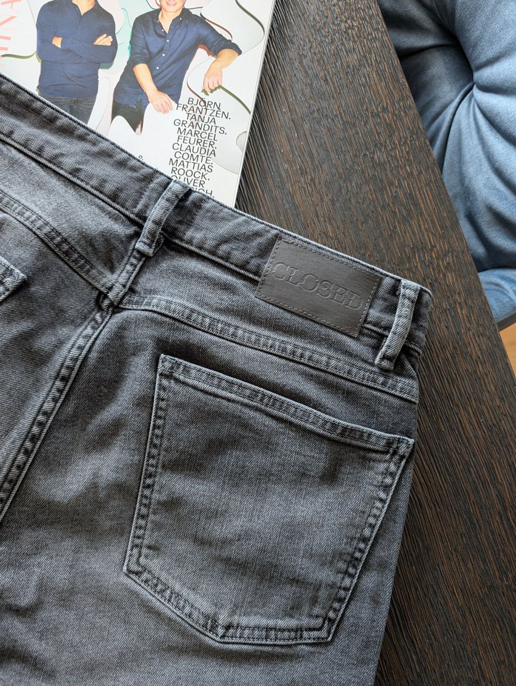 Closed Jeans: Closed Unity Slim Jeans, grau, Grösse 32 – Usato da Eschenbach LU venduto da HerbRM 3
