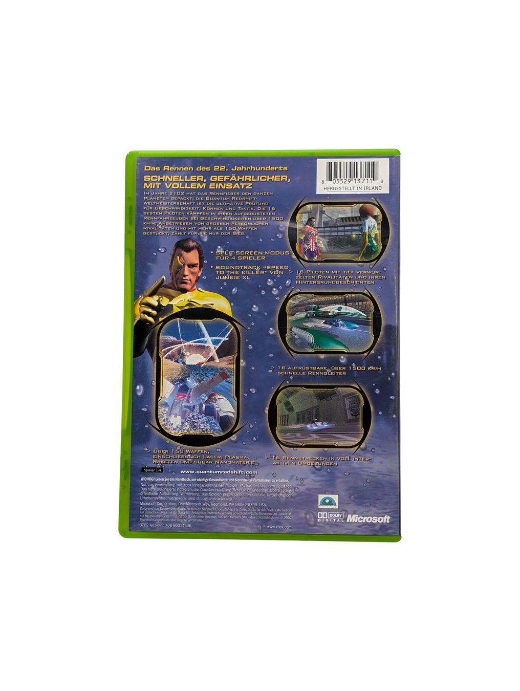 Microsoft Spiele: Quantum Redshift Xbox Classic – Gebraucht aus Domat/Ems von IsseldorsShop 1