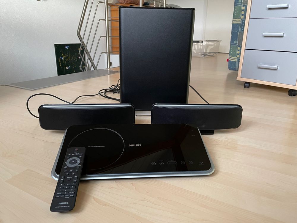 Philips Home Cinema: Philips HiFi CD/DVD Home Entertainment-System HTS6515/12 – Usato da Büren an der Aare venduto da Itryvik