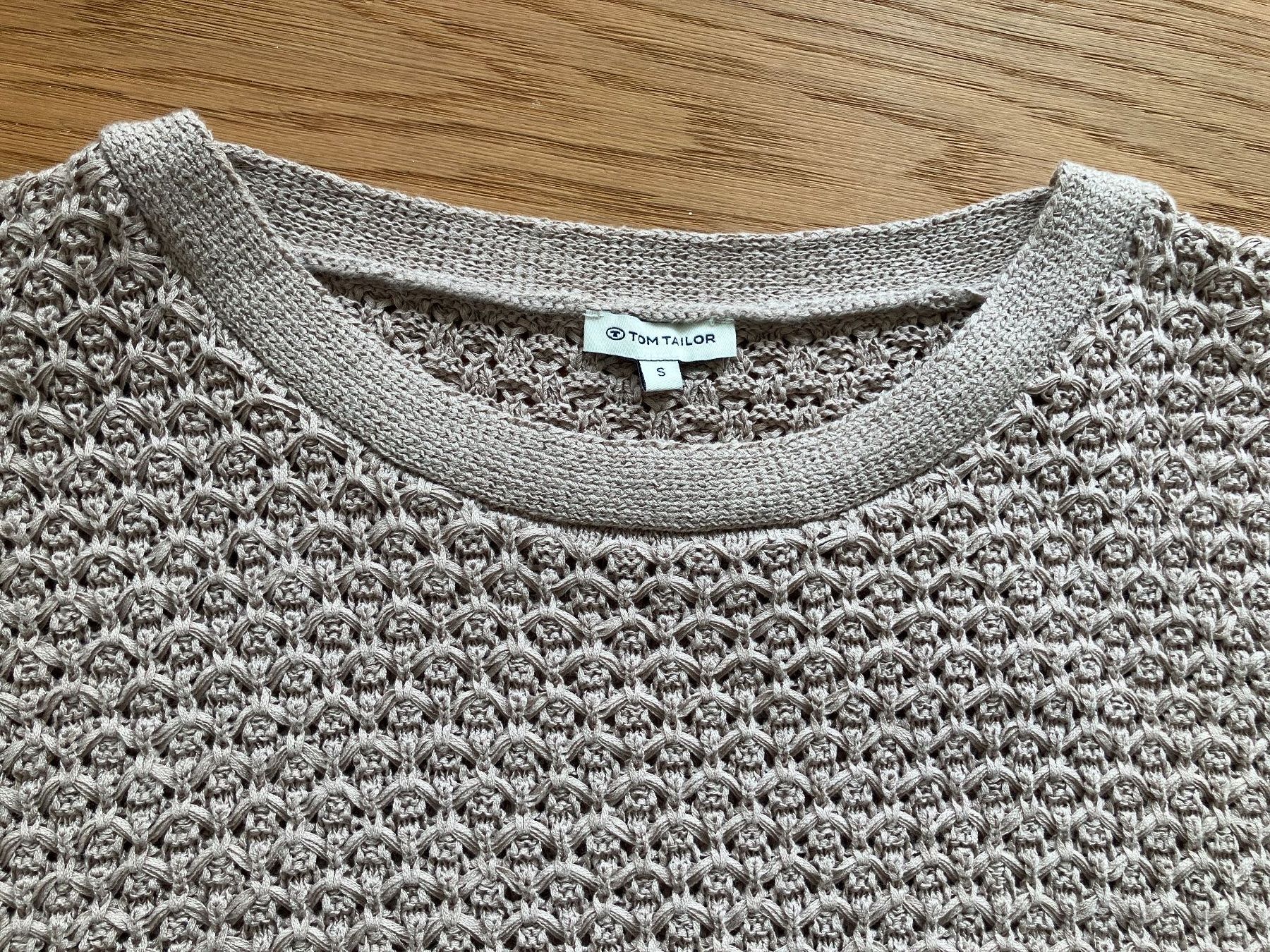 Tom Tailor Maglioni & Felpe: Tom Tailor Sommer Strickpullover, beige, Gr. S - Neu! – Nuovo (secondo la descrizione) da Unterägeri venduto da Bettsofa123 1