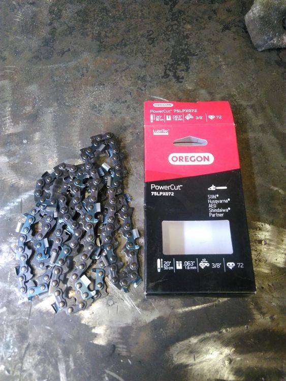 Guide Chaine Tronçonneuse Stihl 50cm 3/8 .063 (1,6mm). - Jardin