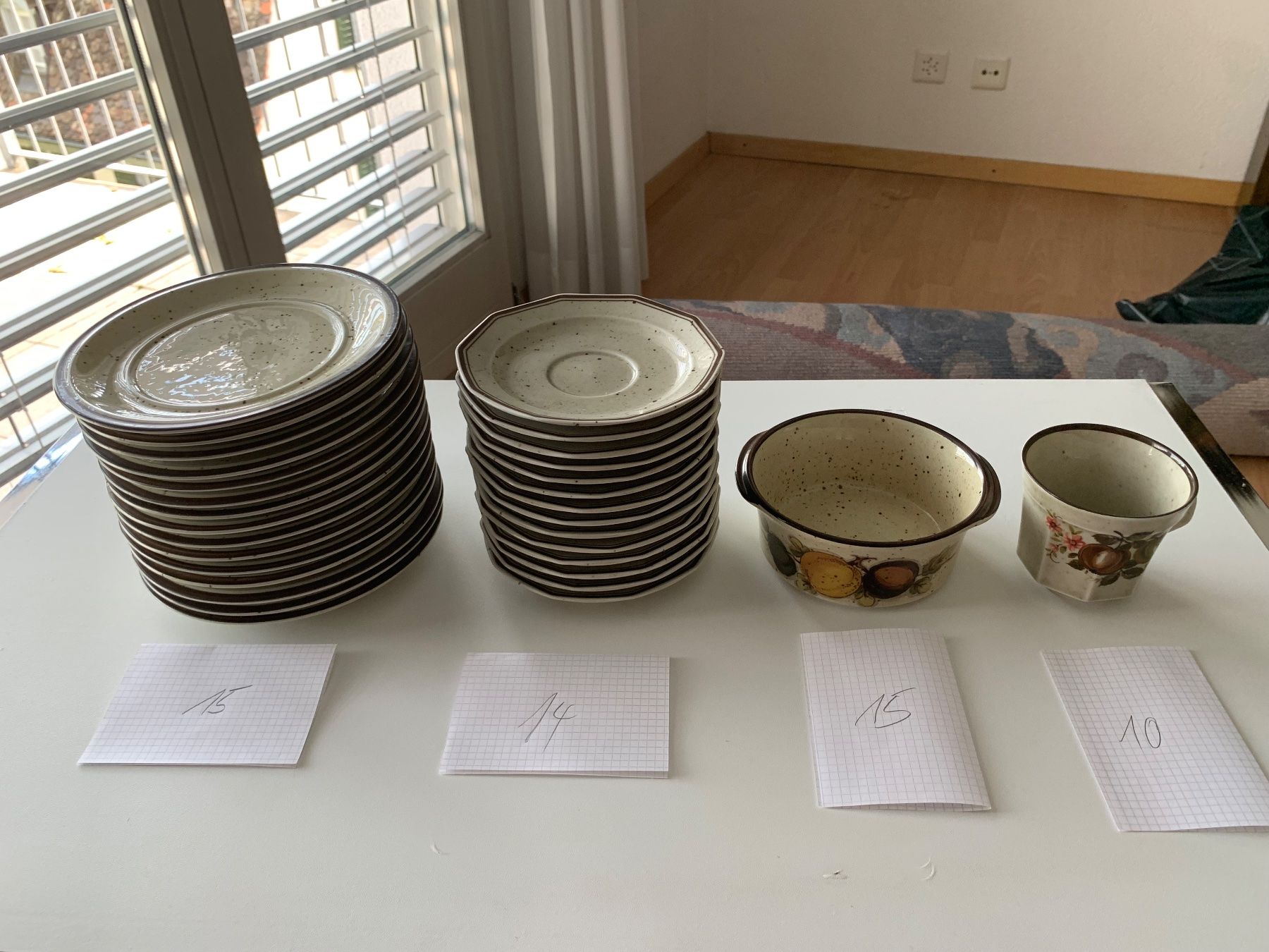 Winterling Set di piatti: Porzellanservice 8-15-teilig – Usato da Berg TG venduto da kue_q2gc 4