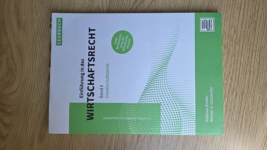 Bücher: HSG Wirtschaftsrechtbücher – Neu (gemäss Beschreibung) aus St. Gallen von ann_l2wv 4