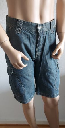 Neue Wrangler Herren Jeans Shorts Cargo Denim Sommer Gr. 30
