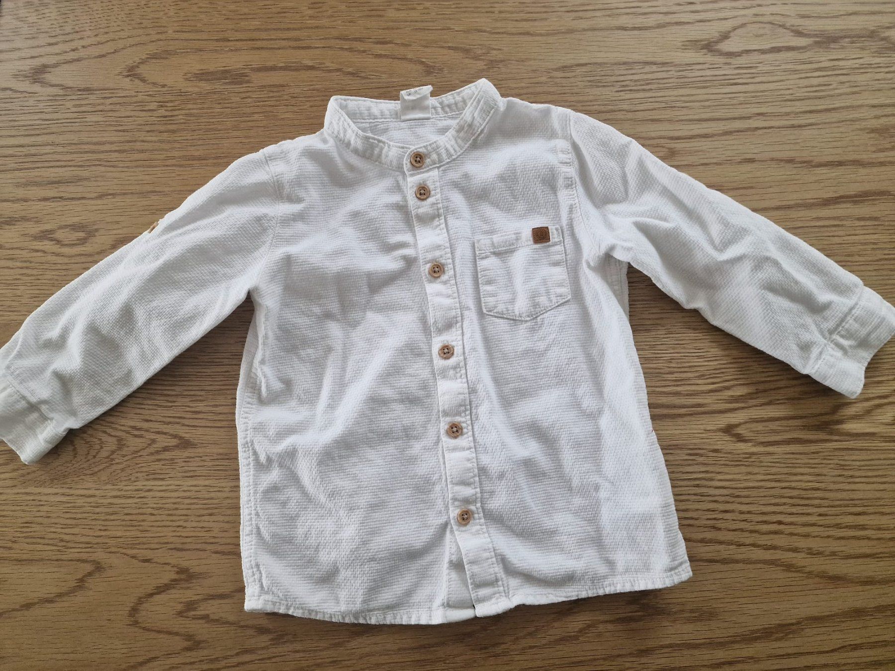 H&M Camicie, Top & T-shirt: Weisses Hemd, Grösse 86 – Usato da Seftigen venduto da G00