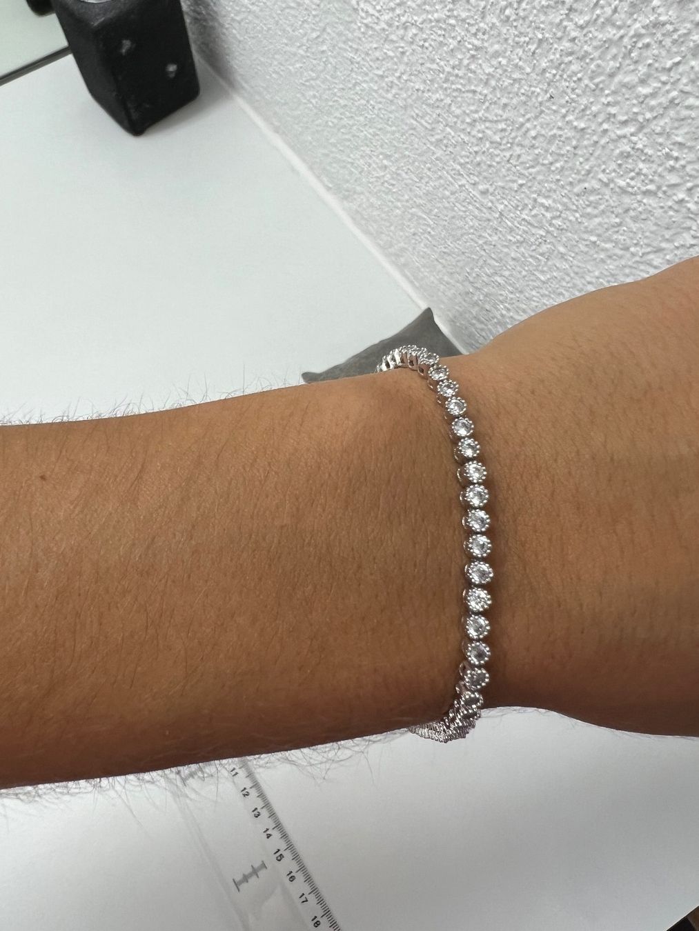 Bracciali & Braccialetti: Armband silbernfarbig mit Steinen - Modeschmuck – Nuovo (secondo la descrizione) da Jona venduto da n.ferrari 1