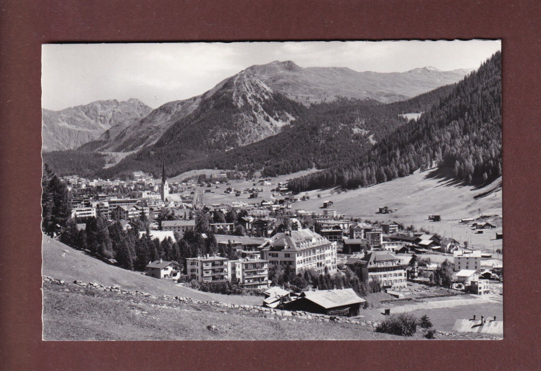 Cartoline postali: DAVOS - Seehorn - Rhätikon – Usato da Pully venduto da nicecards-shop