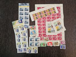 Briefmarken Schweiz Konvolut versch. Ausgaben CHF 140.60