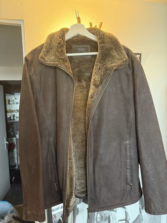 P&P People Collection Lederjacke, Grösse 46, Winter
