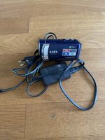 Sony Handycam HD Camcorder blau inklusive Ladekabel