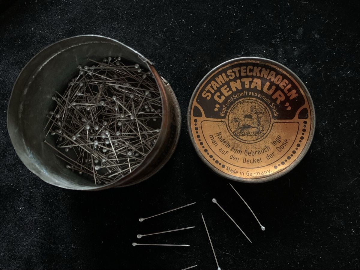 Ferri: Stahlstecknadeln, Made in Germany – Usato da Egg b. Zürich venduto da ohtannenbaum 1