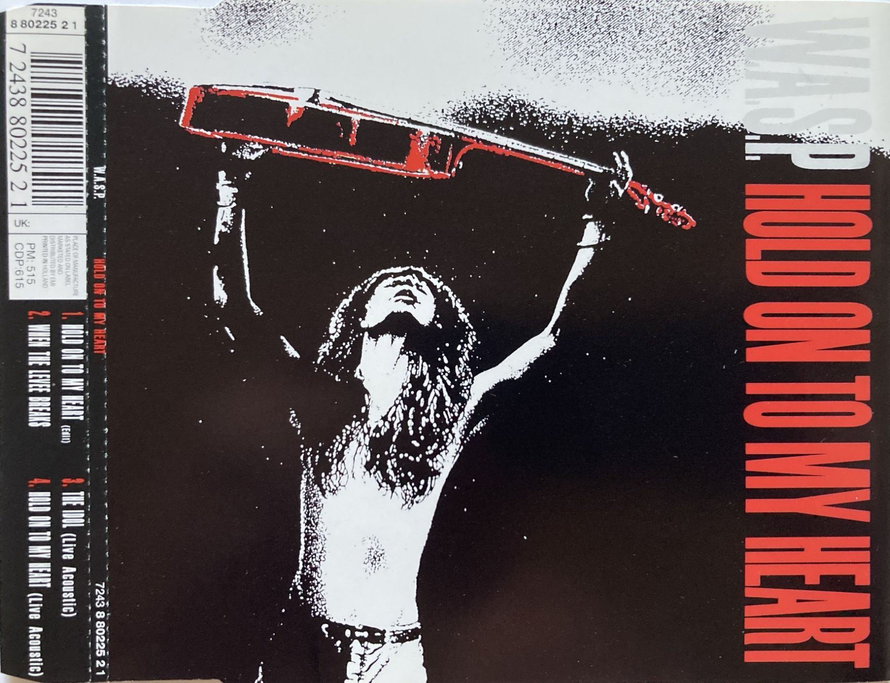 CD: W.A.S.P. - HOLD ON TO MY HEART – Usato da Bottens venduto da hotter-than-hell