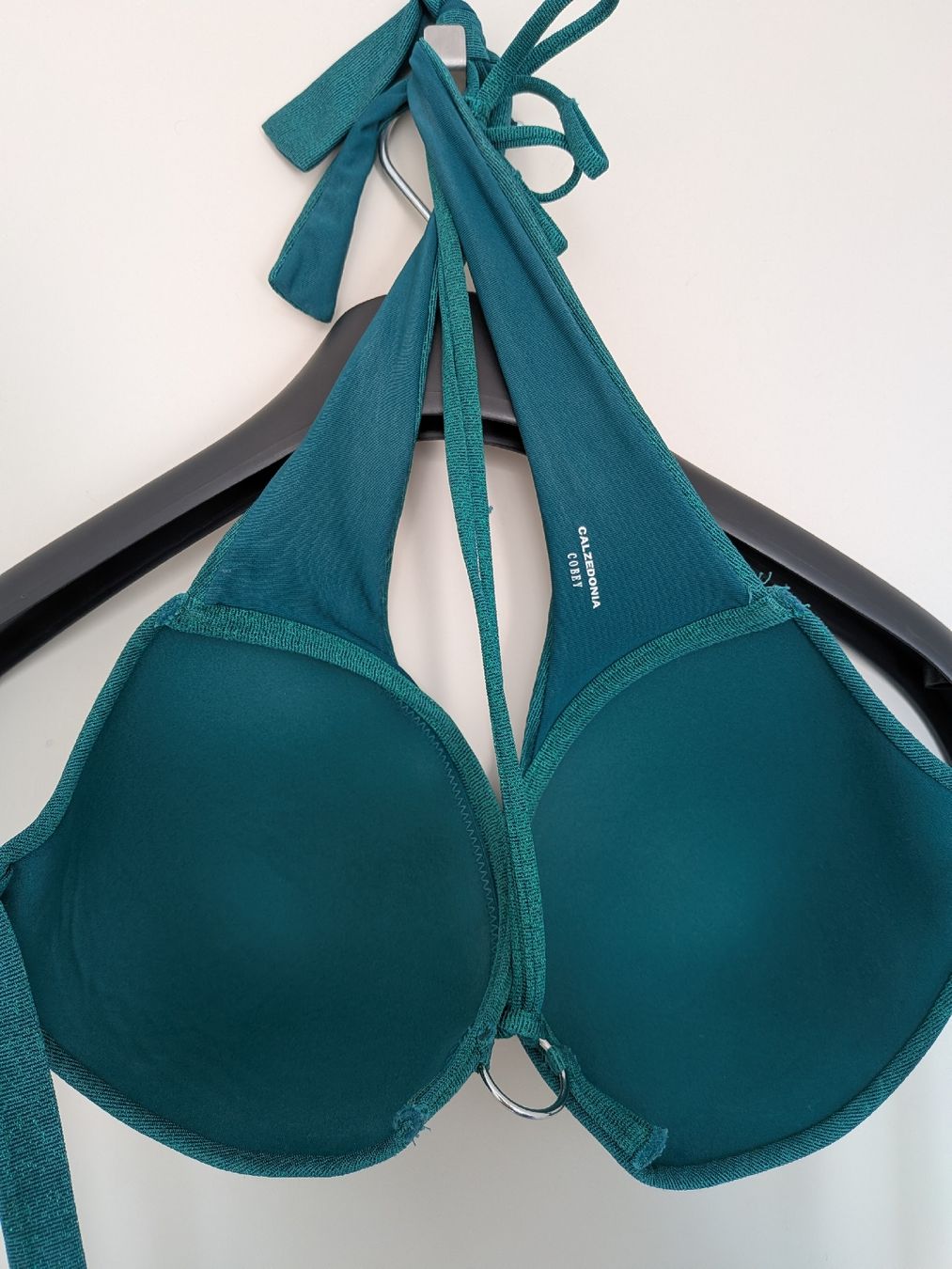 Calzedonia Costumi da bagno & Bikini: Calzedonia Bikini, petrol glitzer – Nuovo (secondo la descrizione) da Bern venduto da chiarella 2