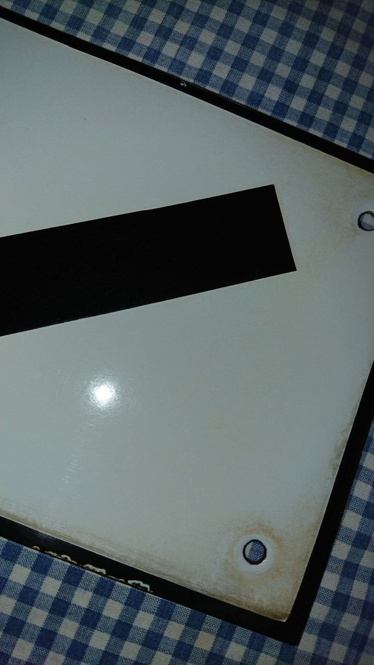 Insegne: Deux plaques de voie émaillée – Usato da Cortaillod venduto da signep 5