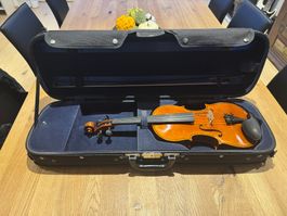 GeigeVioline mit Koffer und Bogen gebraucht in gutem Zustand