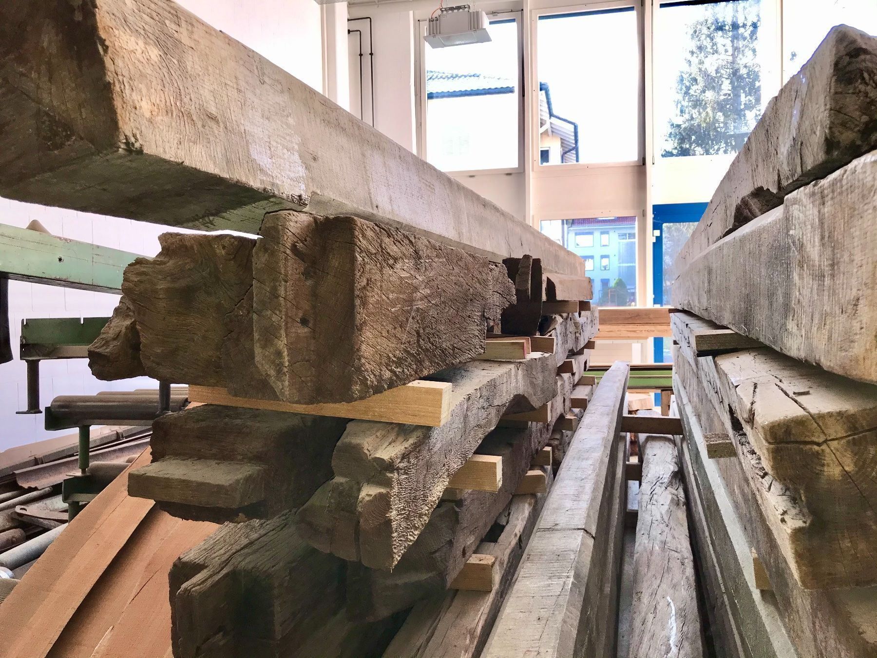 Articoli in legno: Eichenbalken / Massivholz / historisch / Balken / Eiche – Usato da Meggen venduto da deanstreet 5