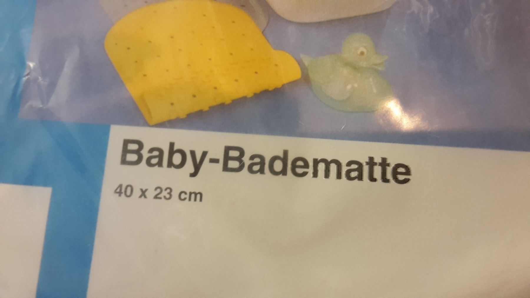 Vasche da bagno: Baby Badematte blau – Nuovo e nell'imballaggio originale da Schwarzenburg venduto da Flamingo07 1