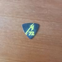 Metallica 2024 M72 Tour Plektrum Pick Schwarz