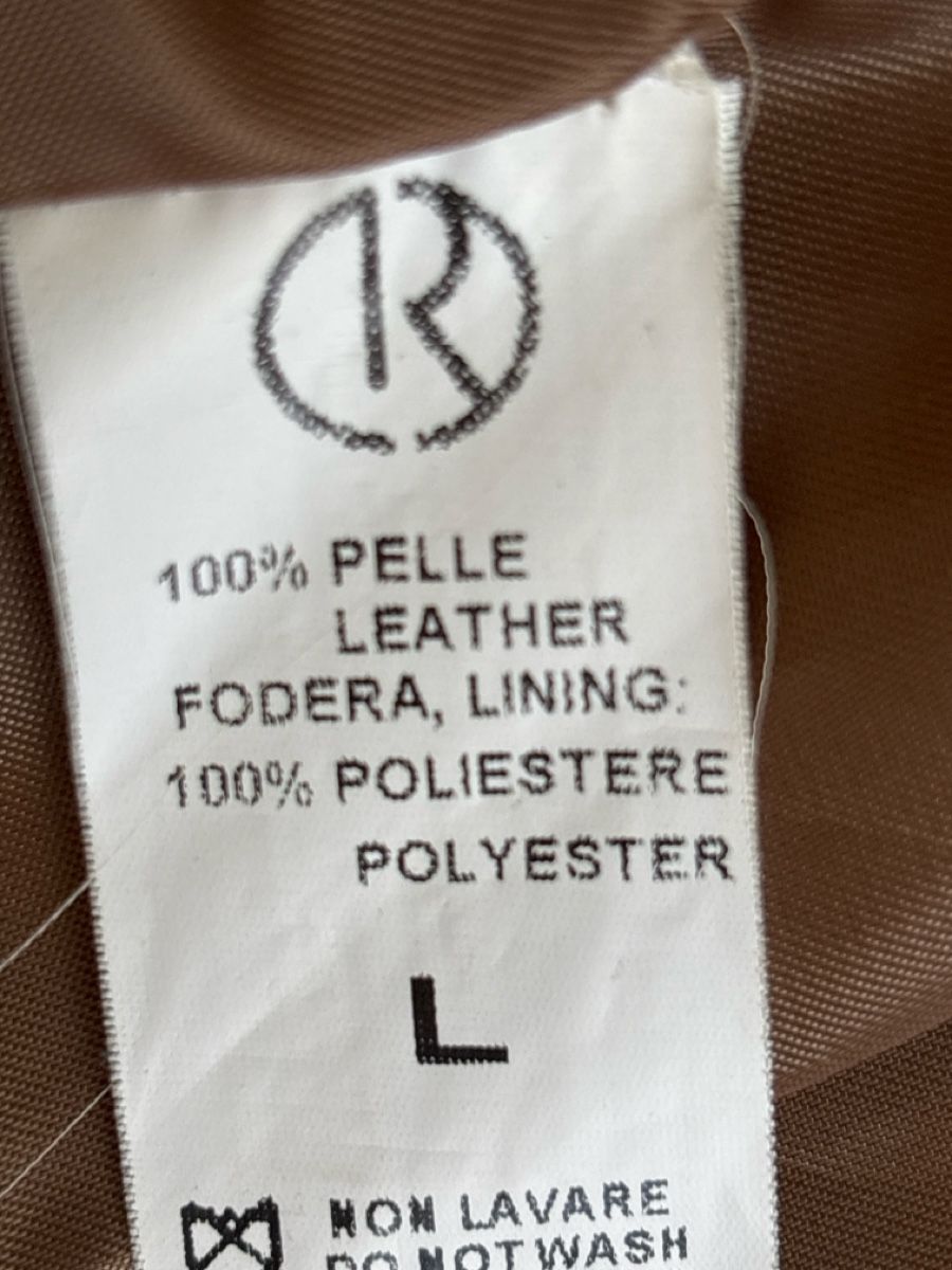 Giacche: Relish Lederjacke, Braun! – Usato da Nebikon venduto da Draga25 6