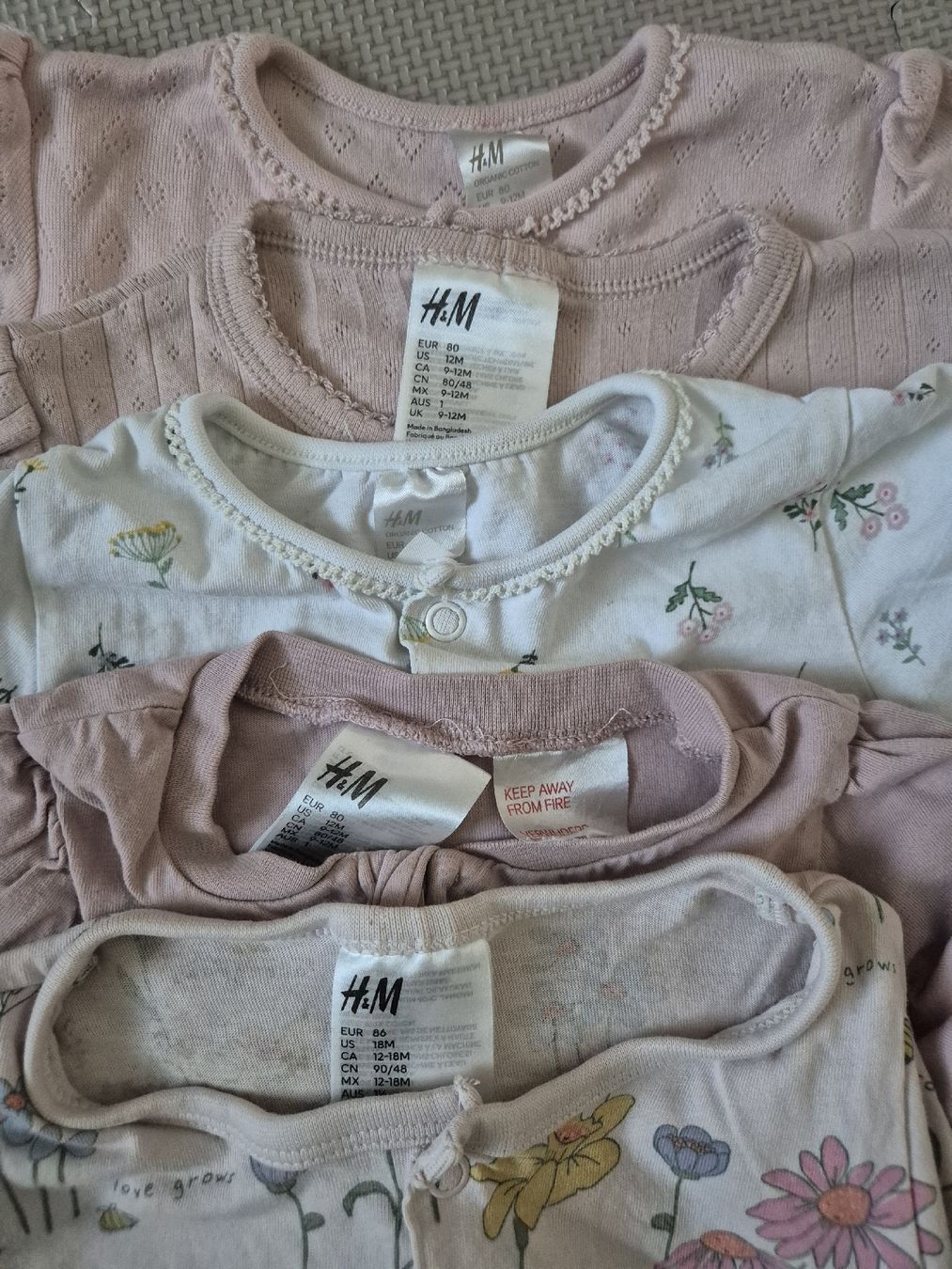 H&M Pyjamas & Ähnliches: 5x Sommer Pijis – Neu (gemäss Beschreibung) aus Villars-sur-Glâne von Thalimey 4