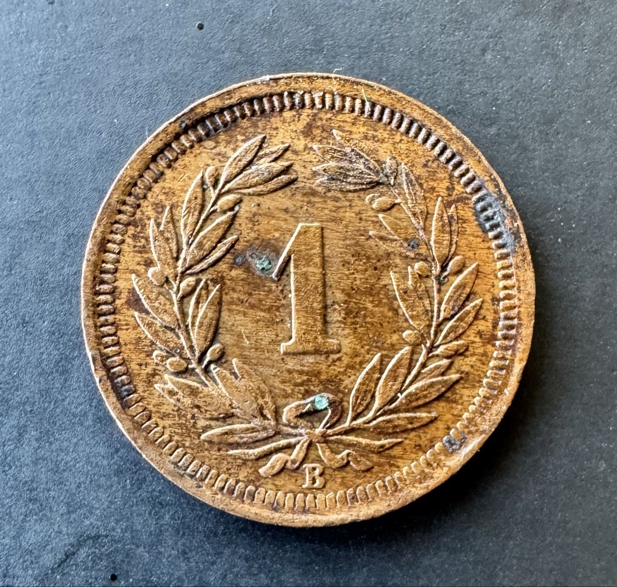 Tutti le monete: 1 Rappen 1932 – Usato da Meilen venduto da coins4sale 1