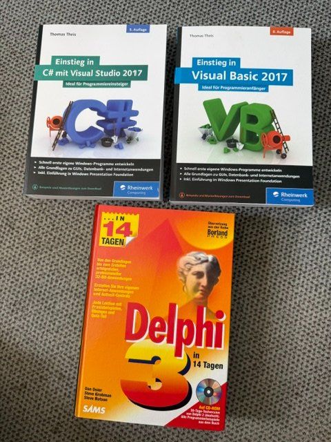 Bücher: Neue Fachbücher Programmierung Basic, C@, Delphi – Neu (gemäss Beschreibung) aus Güttingen von Jonboy2910