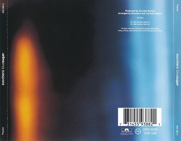 CD: Zucchero – Blue Sugar - b – Usato da Brittnau venduto da Zibu 1