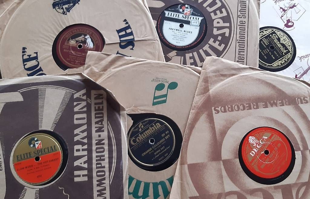 Vinyles: 8 Schellack-Platten – D'occasion à Schaan par per685