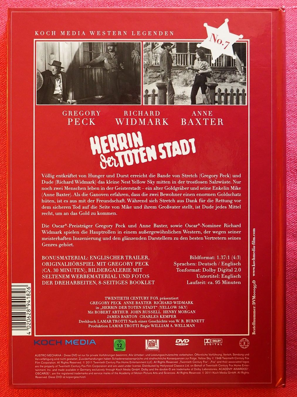 Tutti i DVDs: Herrin der toten Stadt / Gregory Peck – Usato da Chur venduto da big_5zx8 1