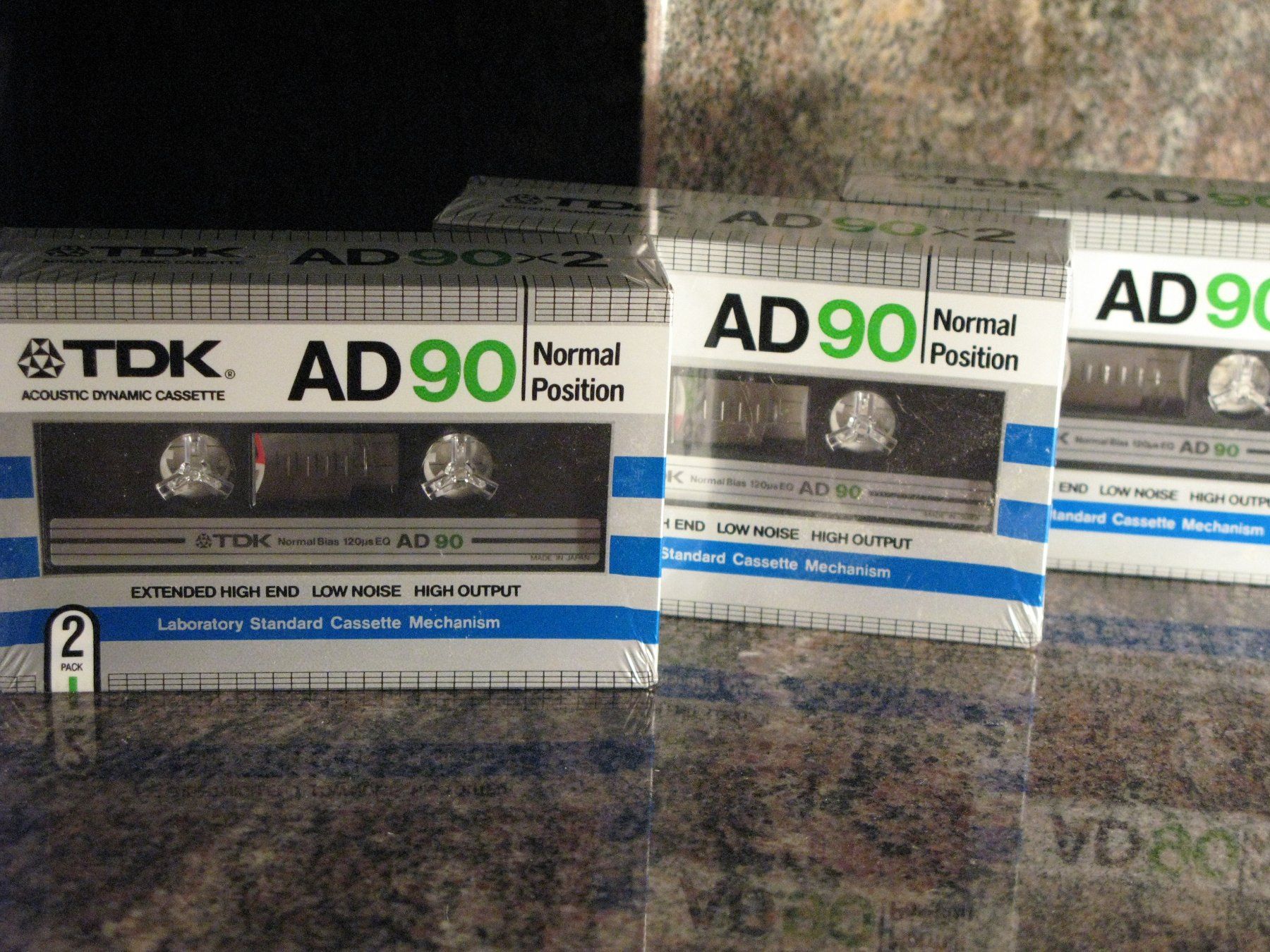 Musicassette: 4  TDK  AD 90   2 x 2,  Duopack Normal Position – Nuovo e nell'imballaggio originale da Langnau i. E. venduto da gf2_29jt 1