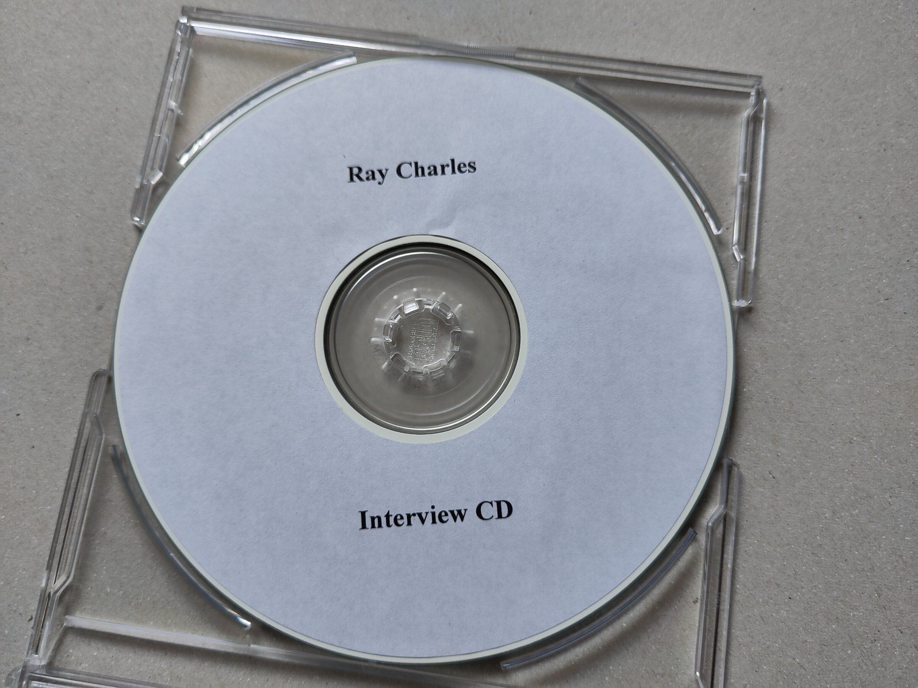 CDs: Seltene Interview CD Ray Charles Genius Loves Company – D'occasion à Schaffhausen par RolfMeister 1