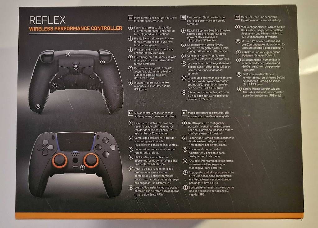 Manettes: Scuf Reflex Controller PS5 – Neuf avec emballage d'origine à Elfingen par Yukuri 2