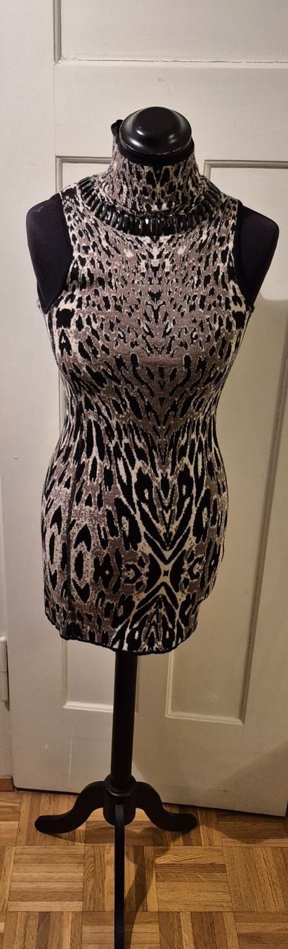Roccobarocco Vestiti: Elegantes Mini-Kleid mit Leo-Muster, Grösse 36, ROCCOBAROCCO – Usato da Zürich venduto da Roberto040