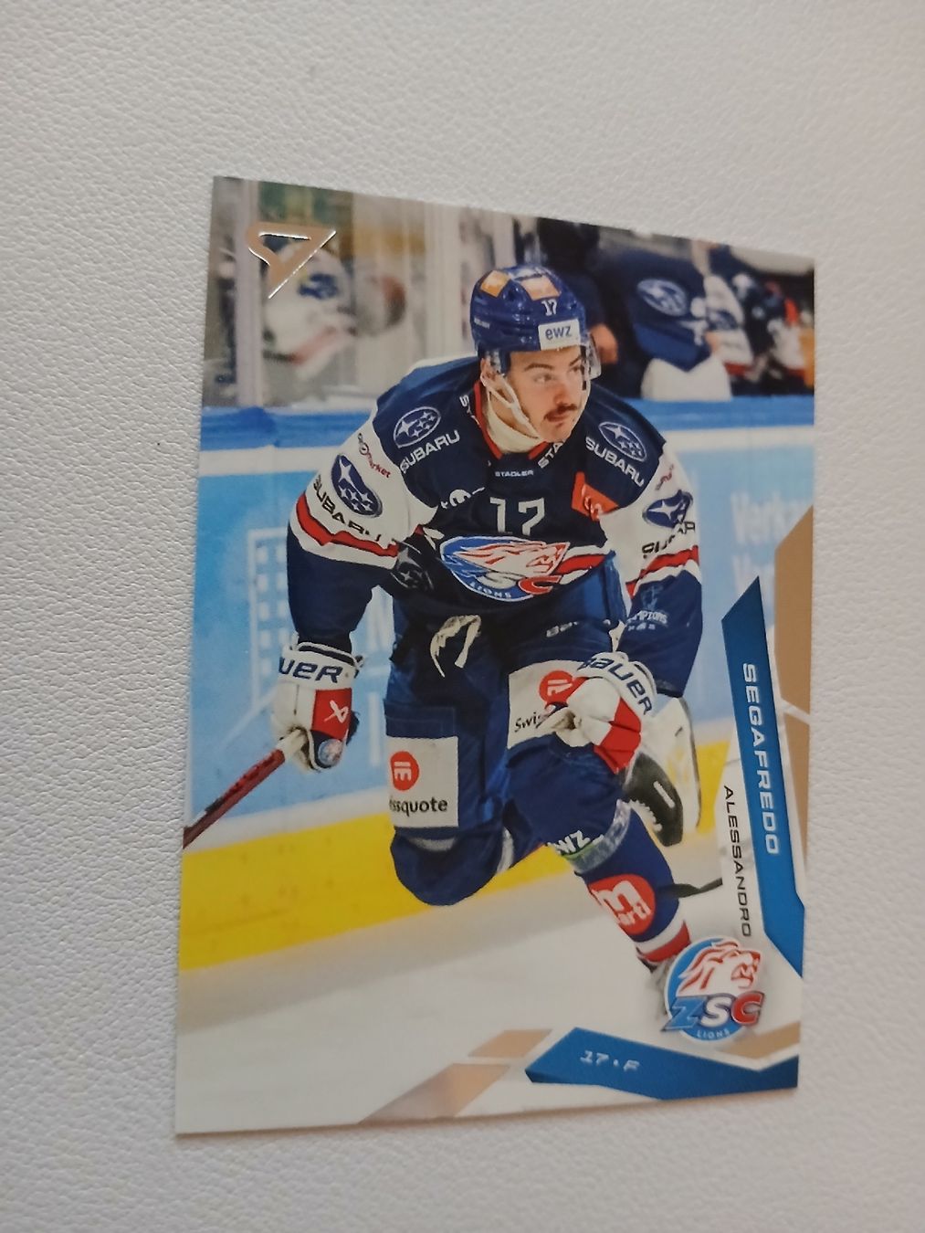 Sportzoo Sammelbilder & Trading cards: Alessandro Segafredo - seltene Eishockey Karte vom ZSC! – Neu (gemäss Beschreibung) aus Düdingen von oliheimo92