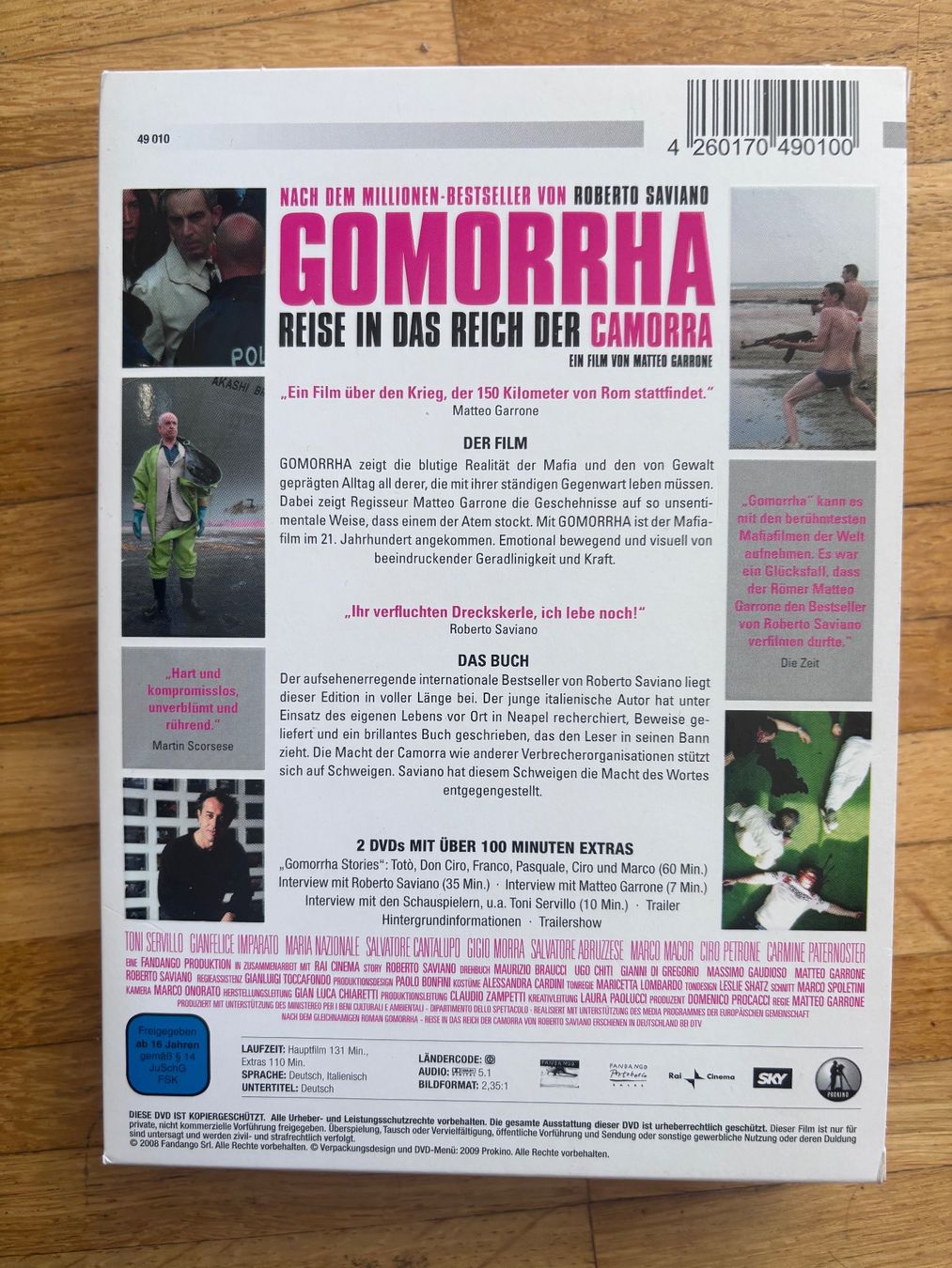 Tutti i DVDs: GOMORRHA (Film & Buch)  -DVD- – Usato da Basel venduto da san_2qlq 1