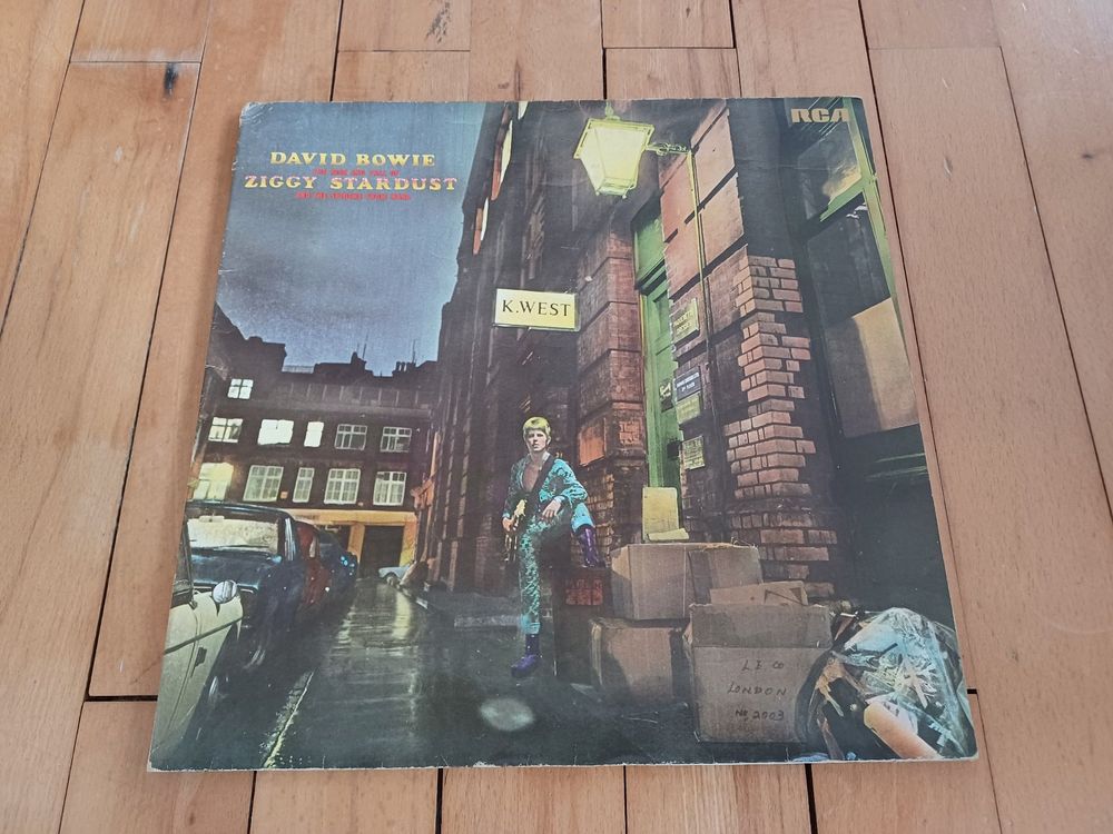 David Bowie Rise and Fall of Ziggy Stardust LP Vinyl 1979 (Gebraucht ...