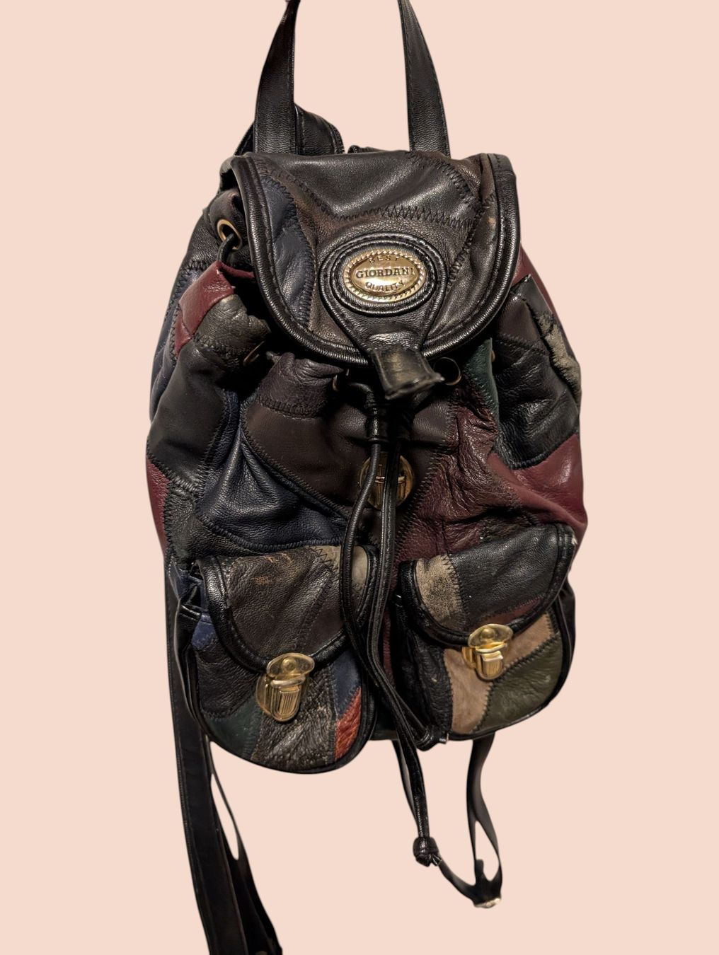 Rucksäcke: Vintage-Rucksäckli aus Leder – Gebraucht aus St. Gallen von nadinewho
