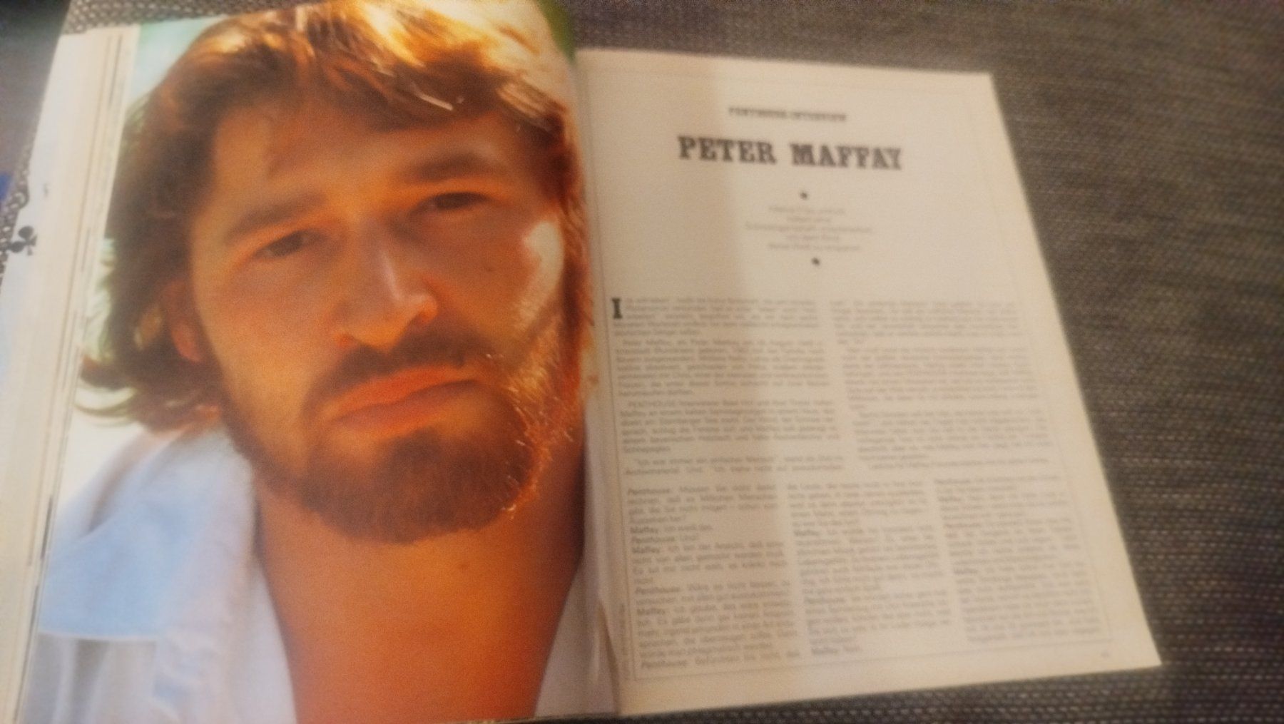 Riviste & Magazine: Penthouse Magazin 1982 & Interview Peter Maffay – Usato da Glashütten venduto da lightmoon 3