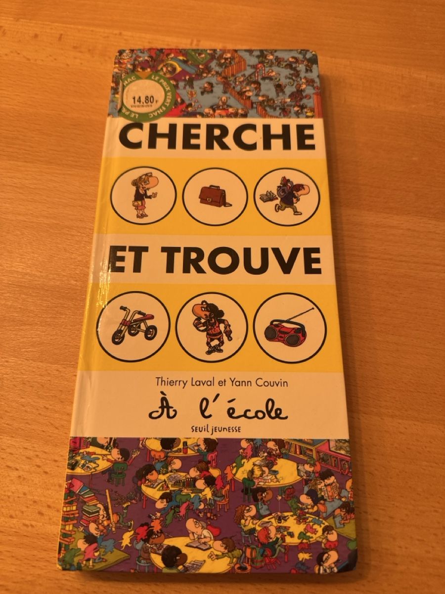 Livres: Such und finde Buch "a l'ecole" Wimmelbuch – D'occasion à Birmensdorf ZH par DinoC13