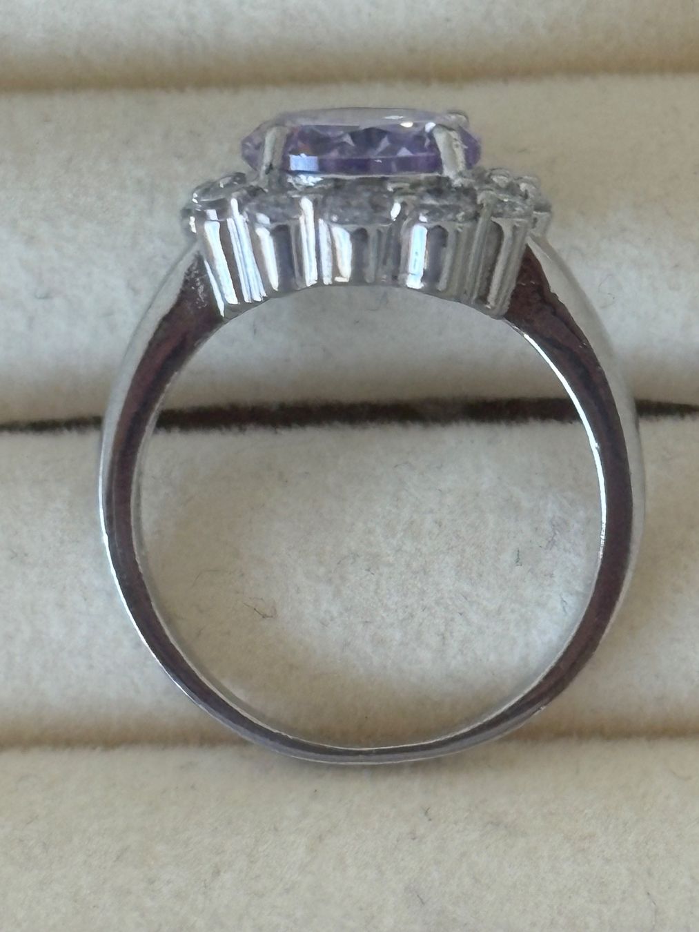 Ringe: Luxus Elegante Gr.17/7 Ring Farbe: Silber/Lilas – Neu (gemäss Beschreibung) aus Biel-Bienne von Roserosse13 2