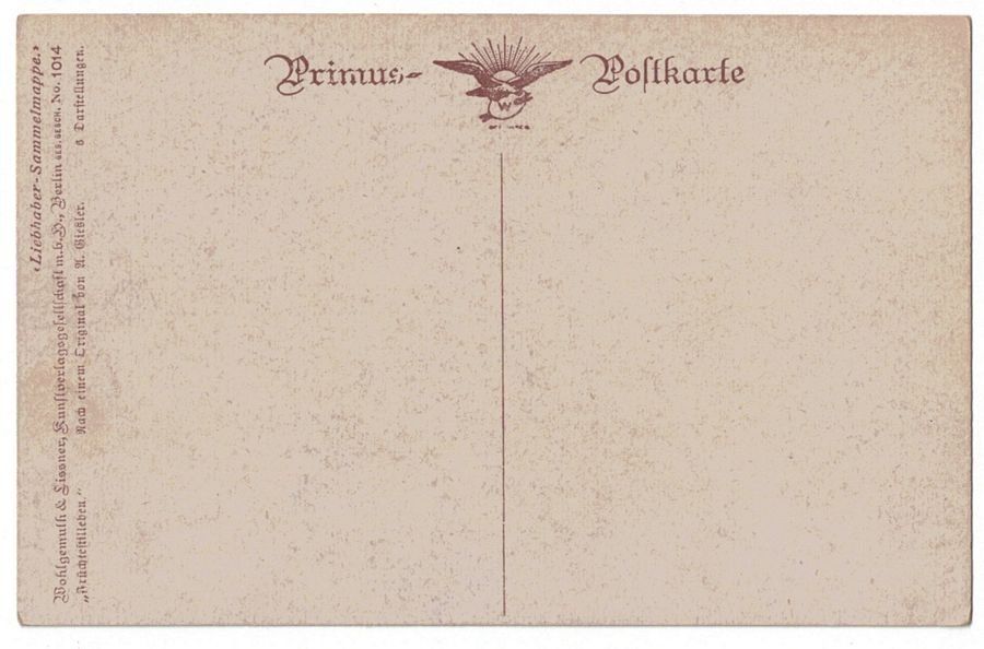 Cartoline postali: Kunst-AK, Stillleben, A. Giesler – Usato da Frauenfeld venduto da POML 1