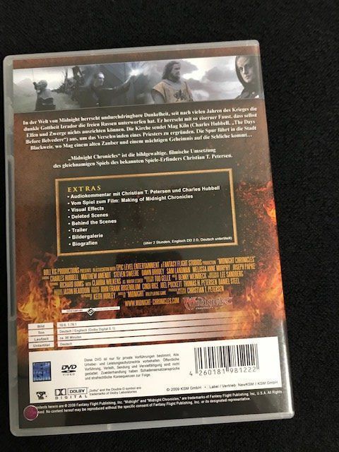 Tutti i DVDs: DVD ( MIDNIGHT Chronicles) – Usato da Herisau venduto da ErWi9100 1