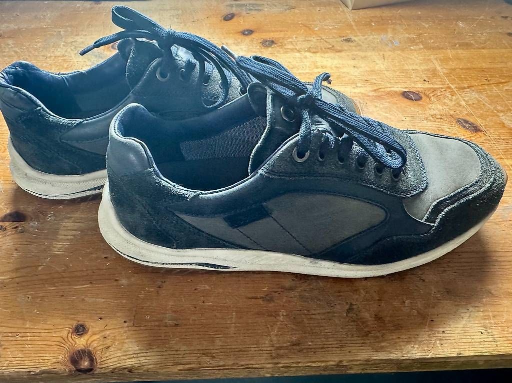 Scarpe da uomo: Herrenschuh SIOUX, Gr. 45, dunkelblau – Usato da Zürich venduto da fonti04 3