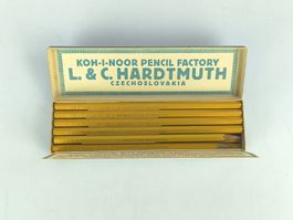 Antike KOH-I-NOOR Pencil Factory Bleistift Box