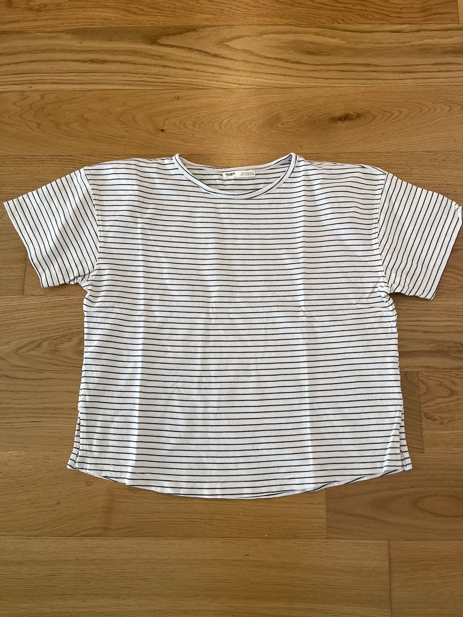 Pull&Bear T-shirt: Gestreiftes T-Shirt Pull and Bear- Sommer! – Usato da Bremgarten AG venduto da arl_8nbf